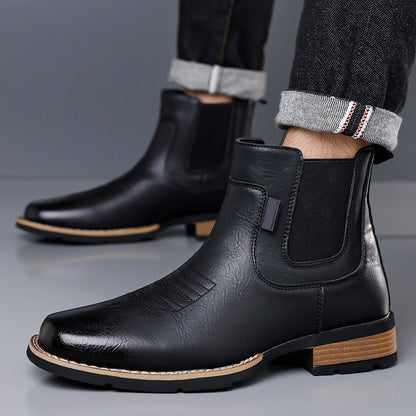 💥Hot Sale 50% OFF✨Men's Vintage Slip-On Chelsea Boots