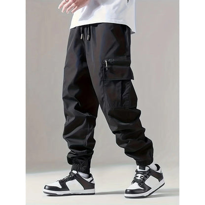👖 Hands-Free Storage, Relaxed Easy Movement | Men's Casual Multi-Pocket Cargo Pants