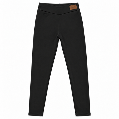 Women's High-Waisted Plush-Lined Thermal Leggings
