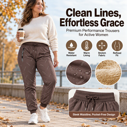 ✨ Women's Stretch Sherpa Pants — Water-Resistant & Refined Fit ✨