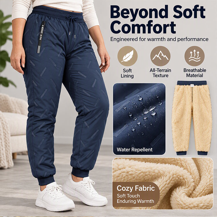 ✨ Women's Stretch Sherpa Pants — Water-Resistant & Refined Fit ✨