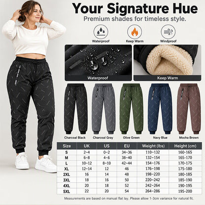 ✨ Women's Stretch Sherpa Pants — Water-Resistant & Refined Fit ✨