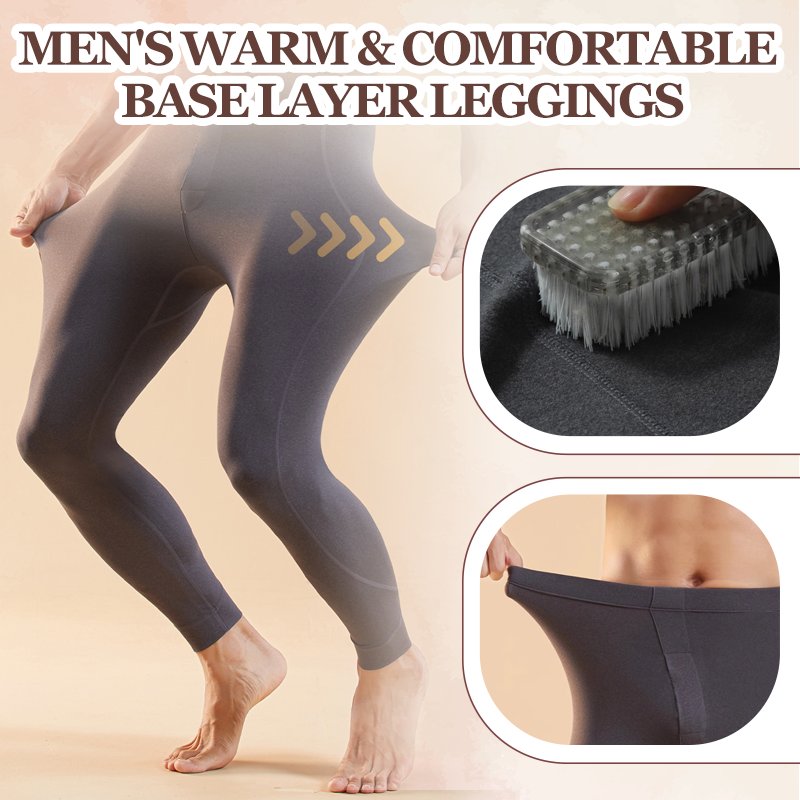 Men's Warm & Comfortable Base Layer Leggings