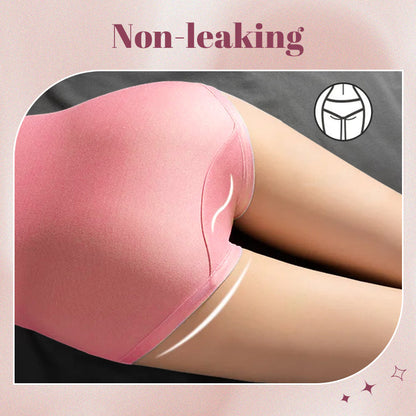 🌸2026 HOT SALE-Buy 1 Get 3 Packs💗Plus Size High Waist Leak Proof Cotton Panties-Everyday Comfort, Extra Peace of Mind