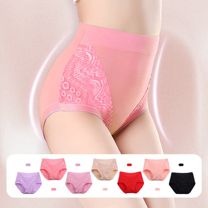 🌸2026 HOT SALE-Buy 1 Get 3 Packs💗Plus Size High Waist Leak Proof Cotton Panties-Everyday Comfort, Extra Peace of Mind