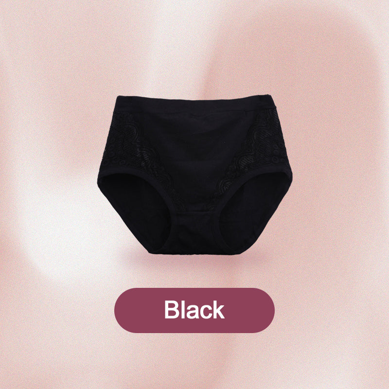 🌸2026 HOT SALE-Buy 1 Get 3 Packs💗Plus Size High Waist Leak Proof Cotton Panties-Everyday Comfort, Extra Peace of Mind