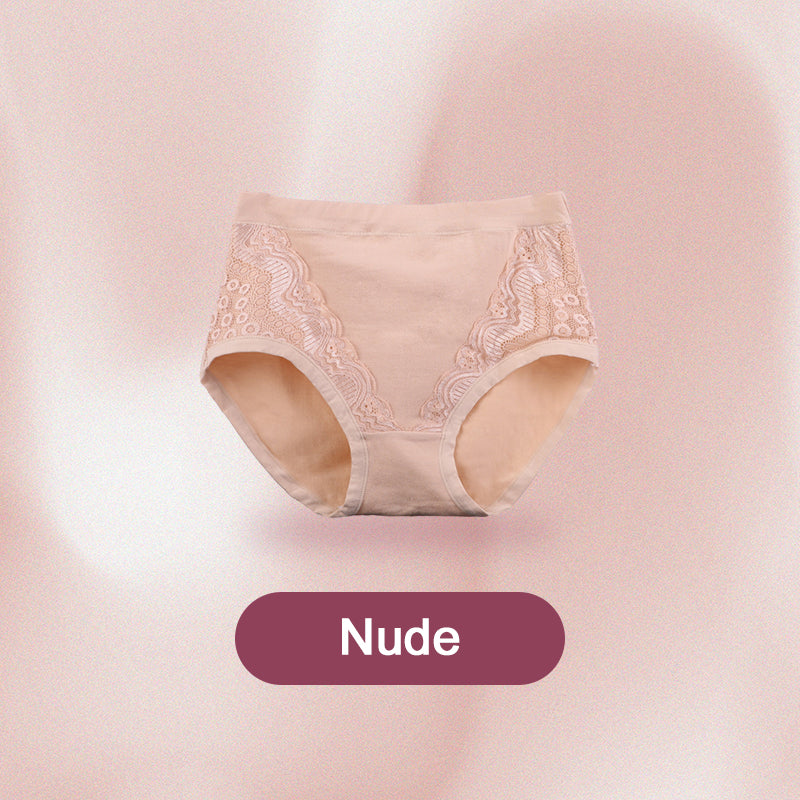 🌸2026 HOT SALE-Buy 1 Get 3 Packs💗Plus Size High Waist Leak Proof Cotton Panties-Everyday Comfort, Extra Peace of Mind