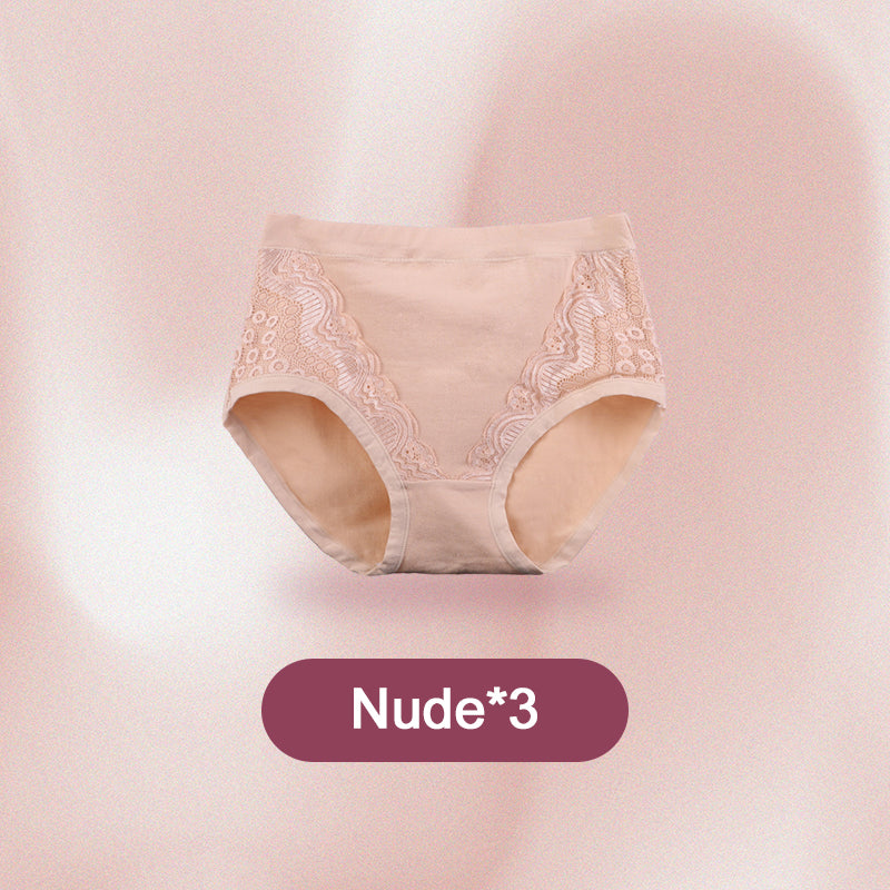 🌸2026 HOT SALE-Buy 1 Get 3 Packs💗Plus Size High Waist Leak Proof Cotton Panties-Everyday Comfort, Extra Peace of Mind